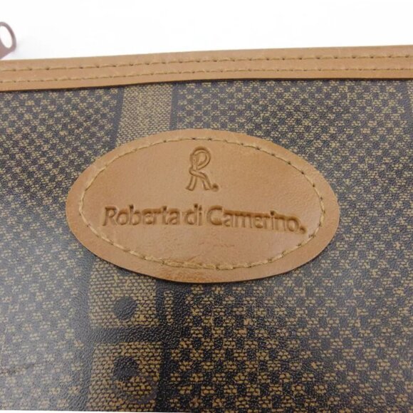 ROBERTA DI CAMERINO pouch belt pattern PVC Authentic - Picture 13 of 14